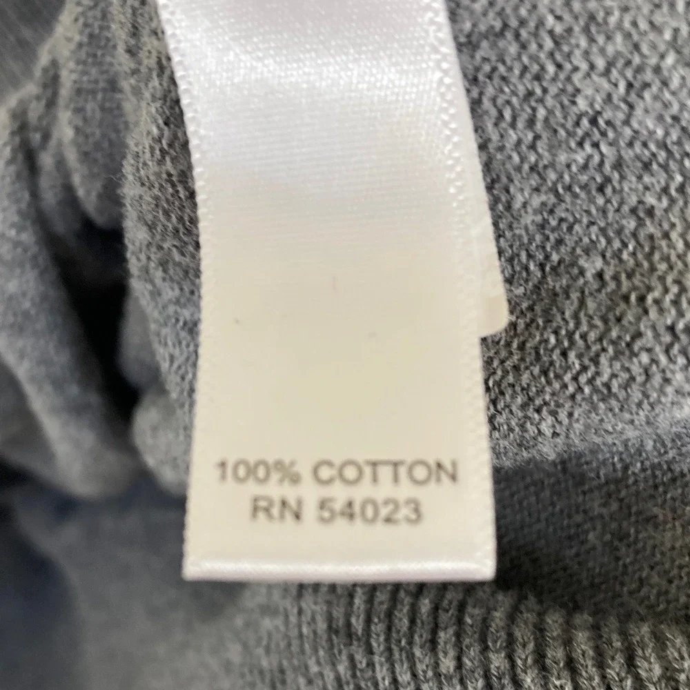 Banana Republic Men's Gray Button Up‎ Cardigan Sweater Size XL Grandpa Classic